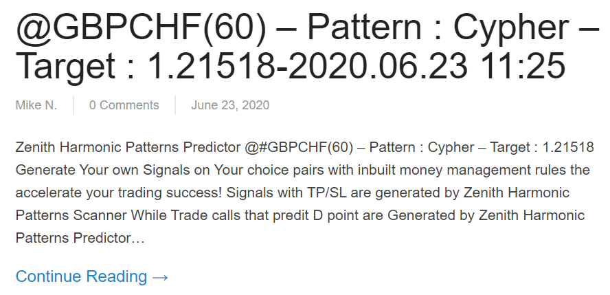 Complete Forex Signals presentation