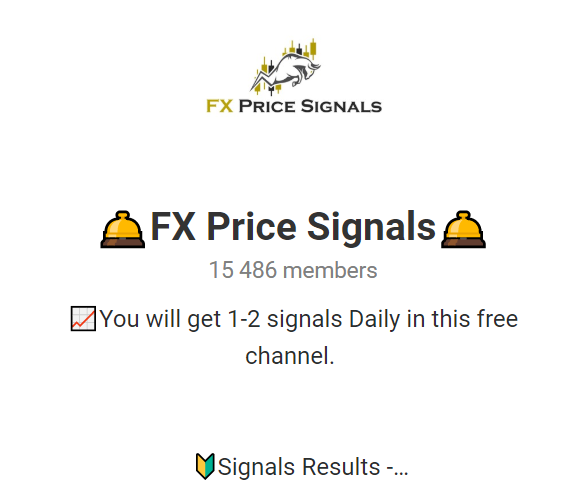 FX Price Signals Telegram channel