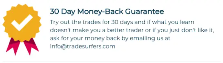 Trade Surfers guarantee