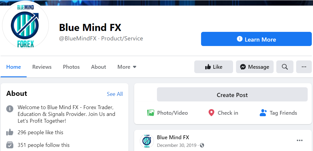 Blue Mind FX FB