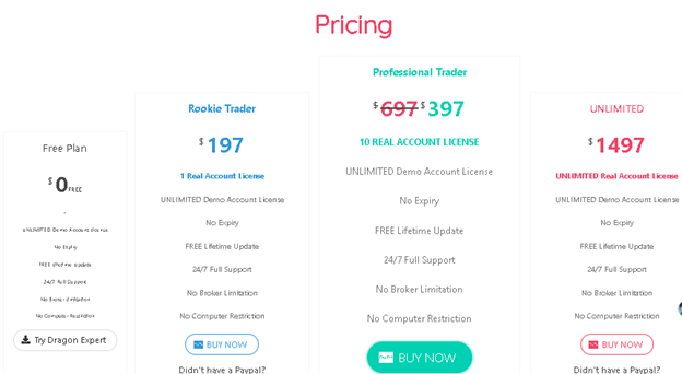 Dragon Expert Pricing