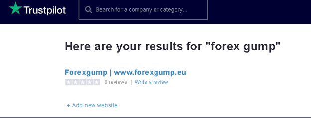 Forex Gump Customer reviews