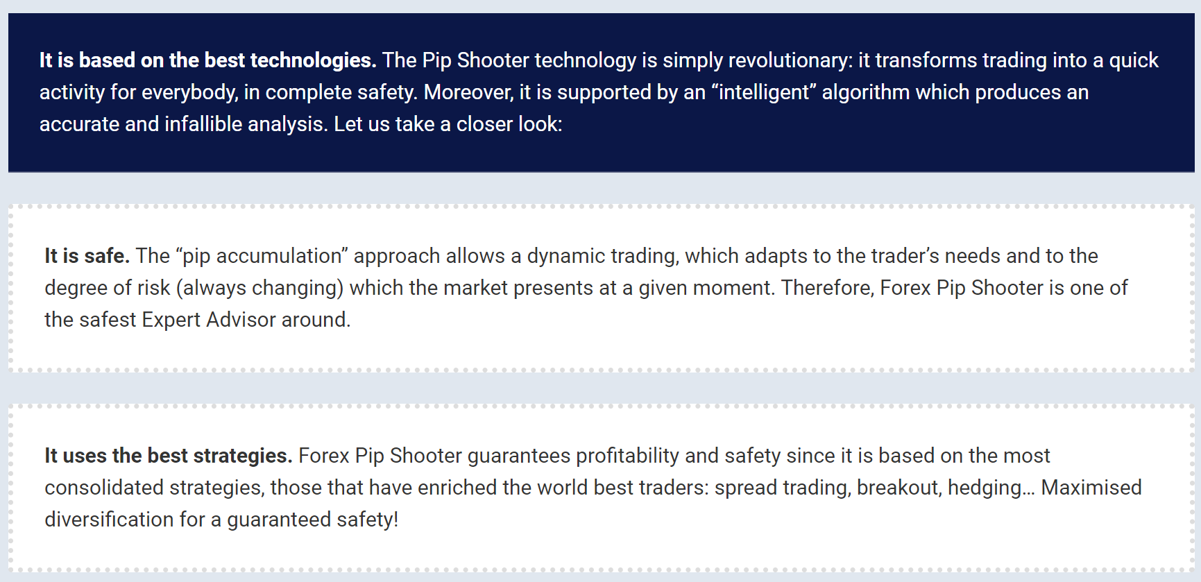 Forex Pip Shooter Trading Strategy