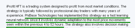 iProfit EA strategy