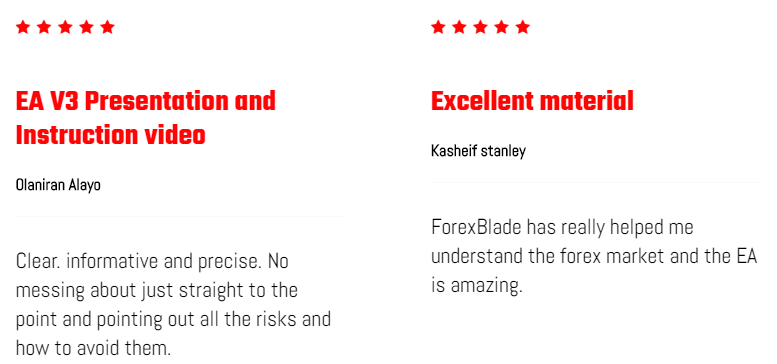 Forex Blade LLC Customer Reviews