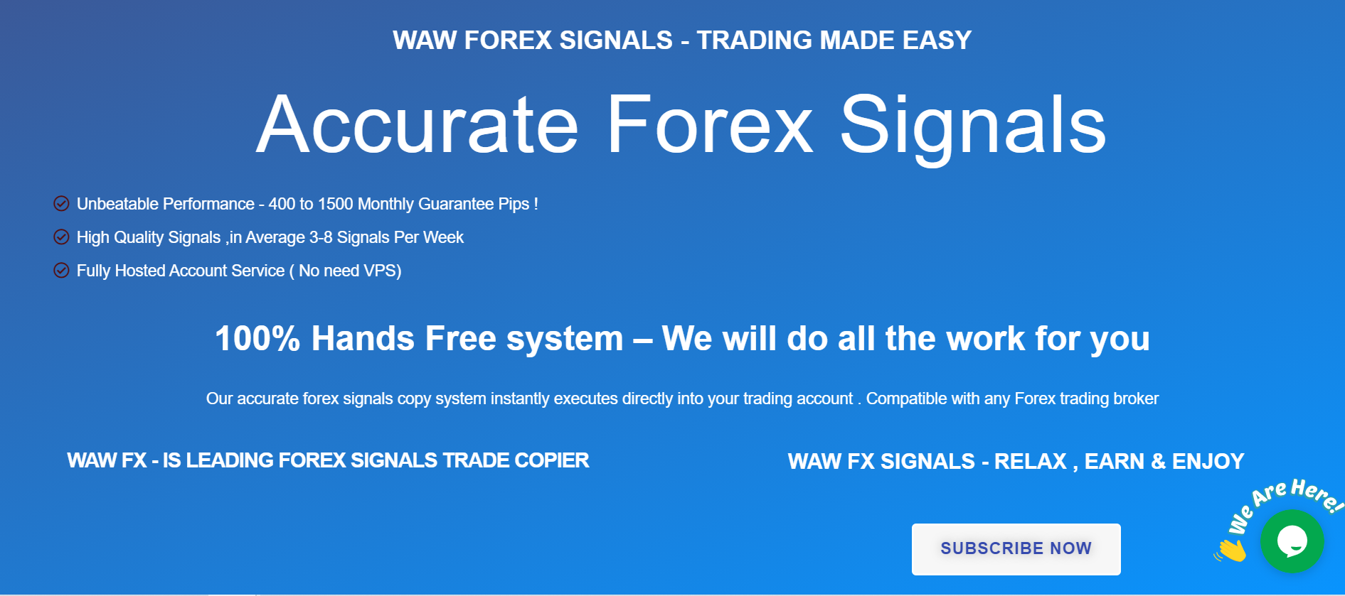 Waw Forex Signals presentation