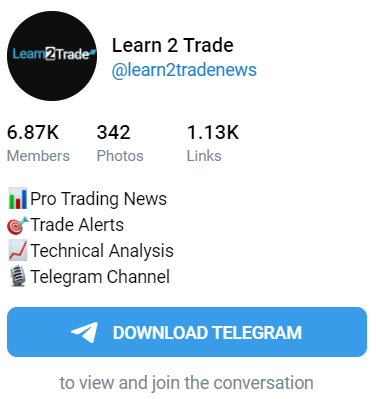 Learn 2 Trade Telegram channel