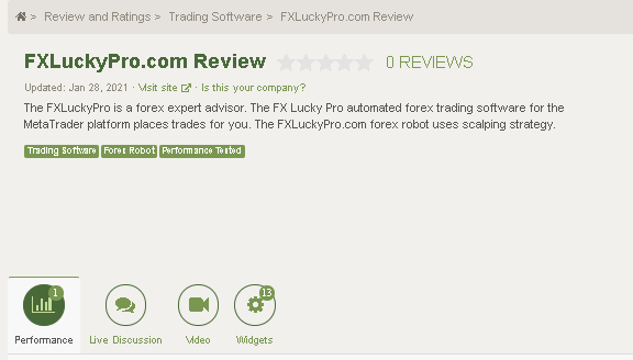 FX LUCKY PRO Customer reviews