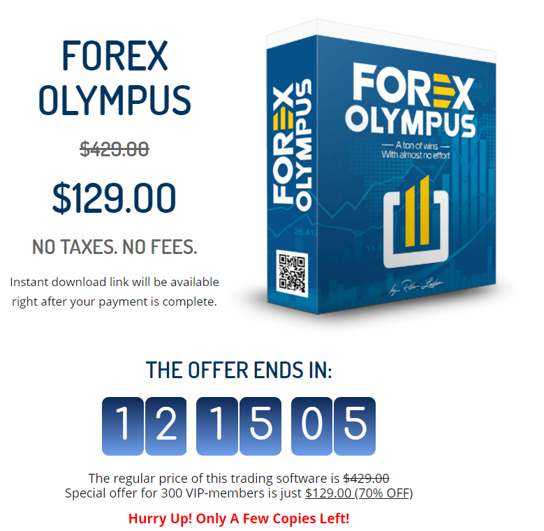 Forex Olympus - Pricing