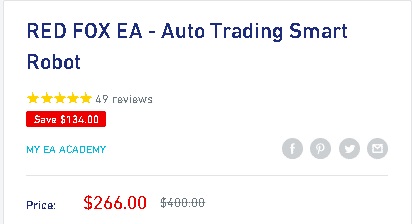 Pricing of Red Fox EA.