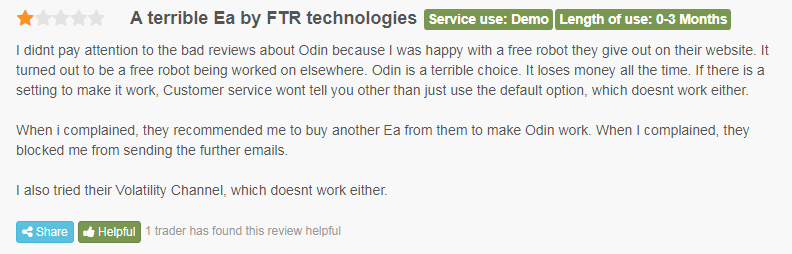 User review on FPA.